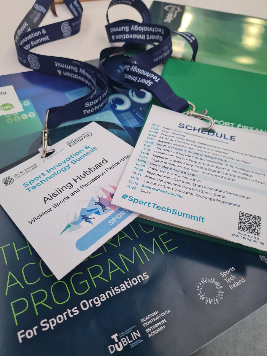 Wicklow LSP (@active_wicklow) on Twitter photo Delighted to be part of #sporttechsummit today at <a href="/SportIreCampus/">Sport Ireland Campus</a>. One of our own, Aisling Hubbard, joins <a href="/NoraStapleton/">Nora Stapleton</a> onstage to be part of the panel discussion on 'Perspectives from the Irish Sport Sector'
#ActiveWicklow Delighted to be part of #sporttechsummit today at <a href="/SportIreCampus/">Sport Ireland Campus</a>. One of our own, Aisling Hubbard, joins <a href="/NoraStapleton/">Nora Stapleton</a> onstage to be part of the panel discussion on 'Perspectives from the Irish Sport Sector'
#ActiveWicklow