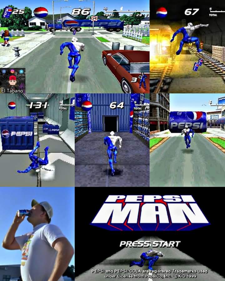 gaymersmexico's tweet photo. En este perfil jugamos "Pepsi man" ❤️🎮 https://t.co/SF5qYUSom8