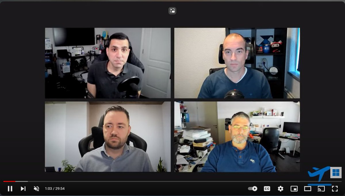 inthecloud_247's tweet photo. Did you miss our session?
Don't worry, it is available on demand!

And the Q&amp;A is still open.

#MsIntune #Windows #ModernWorkplace #TechnicalTakeoff #MVPBuzz https://t.co/dmsvKcbC3z