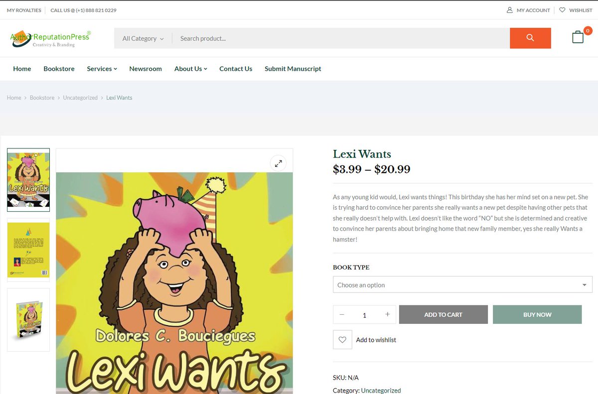 Lexi Wants by Author Dolores C. Bouciegues

You can now purchase the book through the links below:
ARP Website authorreputationpress.com/products/lexi-…
Amazon rb.gy/wxmdq
Barnes and Noble shorturl.at/hkO25

#lexiwants #childrensbooks  #holiday #birthday #kids #books #author