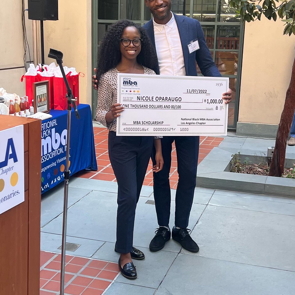 LABlackMBA's tweet photo. This Giving Tuesday, join hands with the National Black MBA Association in shaping a brighter tomorrow for aspiring leaders through the Leaders of Tomorrow Endowment. Your donation will be a catalyst for change, fostering education and mentorship

Donate: https://t.co/xDqacr7sPe https://t.co/okfwQXrnqb