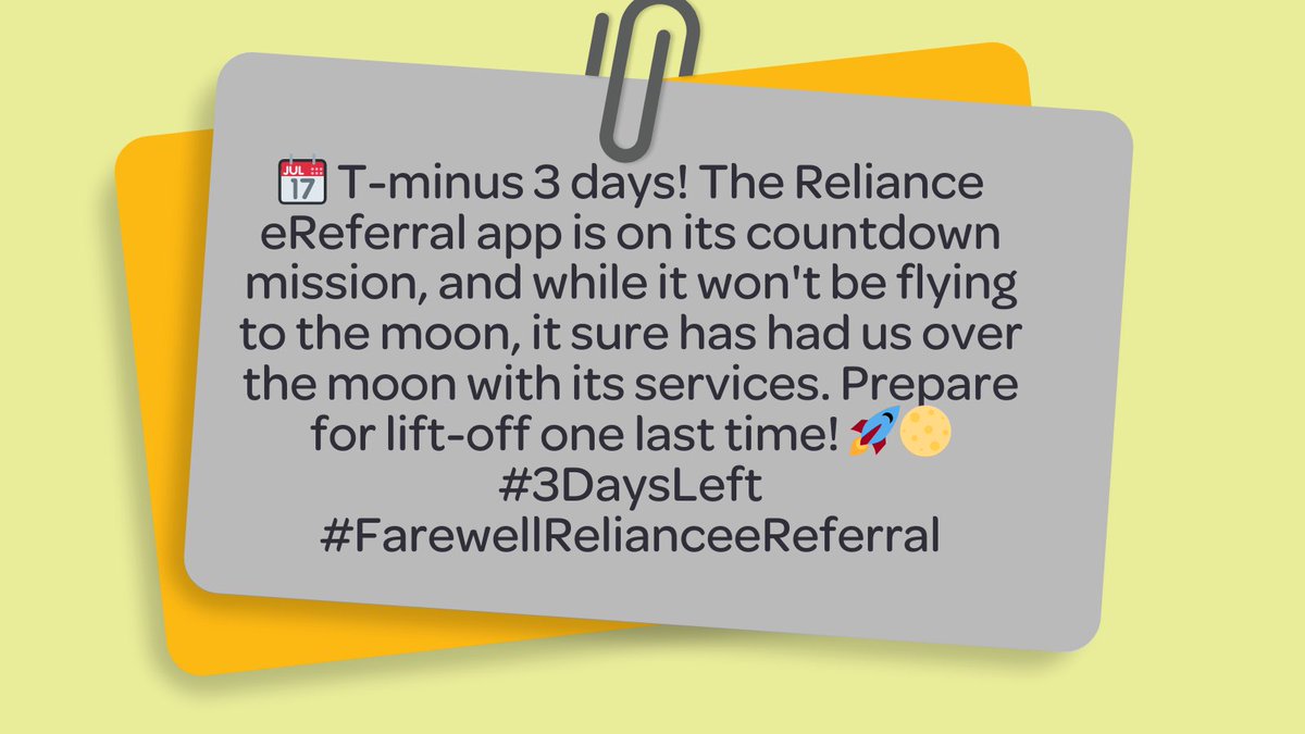 RelianceSupport's tweet photo. https://t.co/wJ1F7zNHmw