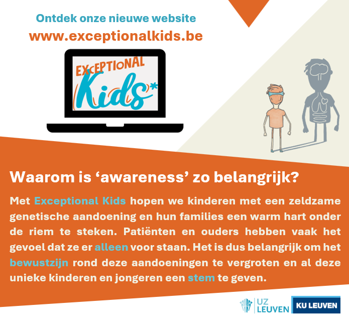 CHG_CME's tweet photo. Met onze nieuwe website zetten we zeldzame genetische aandoeningen extra in de kijker. Surf naar https://t.co/FSOW3Smfgu en ontdek het belang van awareness en onderzoek rond zeldzame genetische aandoeningen.
#exceptionalkids #zeldzameziekten https://t.co/sf1AXNd8pG