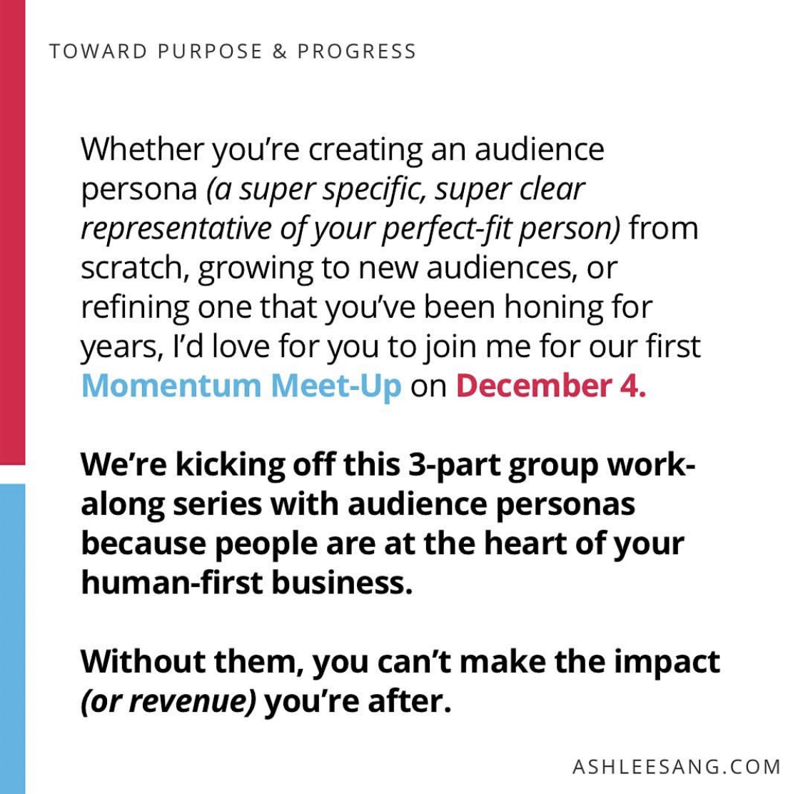 GrooveCoworking's tweet photo. 🚨Groovers doing cool sh*t alert! 🚨

@AshleeSang is a brand messaging strategist and Groover 🪩 who's launched a 3-part group work-along series to help entrepreneurs align their audience, elevator pitch, and actions with their values + vision just in time for the new year!💥 https://t.co/xui8lPauin