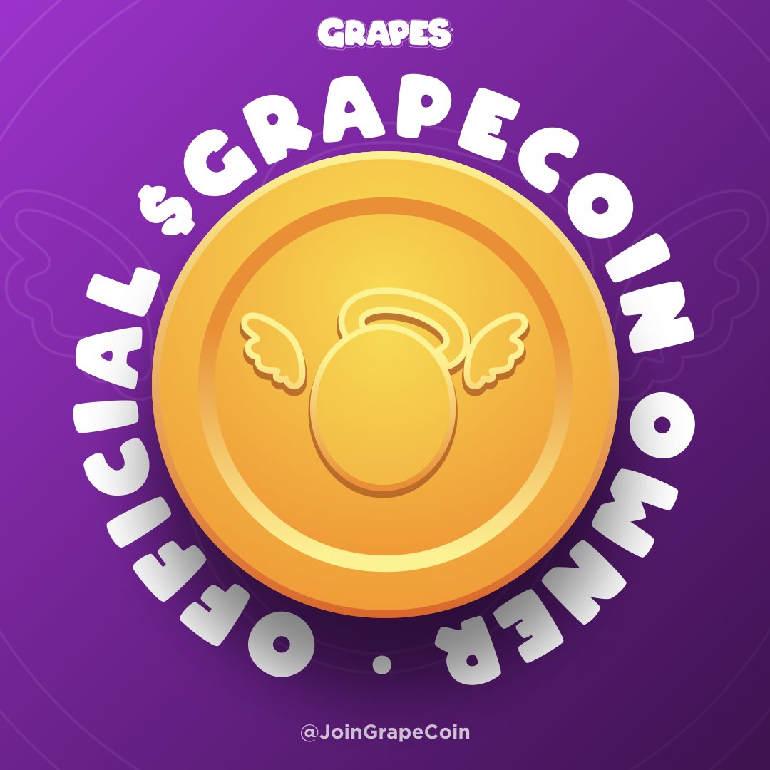 I've just claimed 22.646,37 $GRAPE 🍇

@JoinGrapeCoin <a href="/JoinGrapes/">The GRAPES</a>