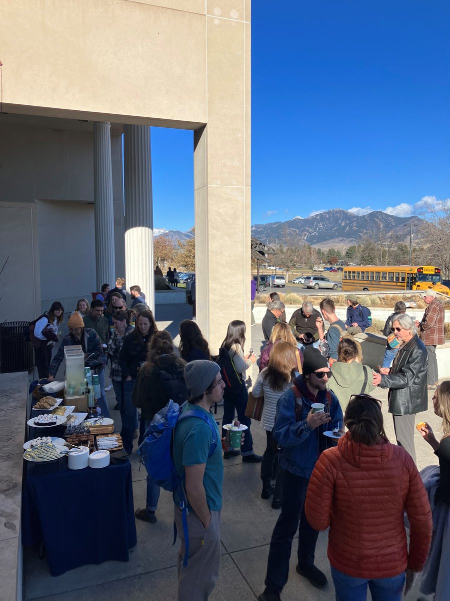 MAGIP_MT's tweet image. Some highlights from GIS Day at MSU!  The event was well attended by students from MSU and Bozeman High. A special thank you goes out to our excellent speakers. We are already looking forward to GIS Day 2024!
#GISday #GISday2023 #MontanaGIS  #BigSkyGeoCon #webmap #MAGIP