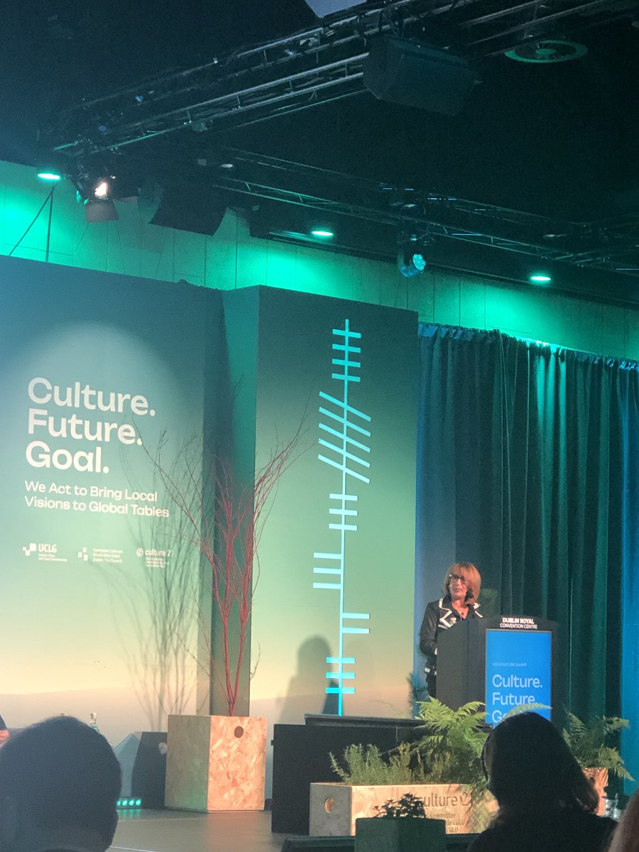 UCLG Sec Gen Emilia Saiz
"We are asking for a different social contract - Culture is the mortar that will help us shape the future".