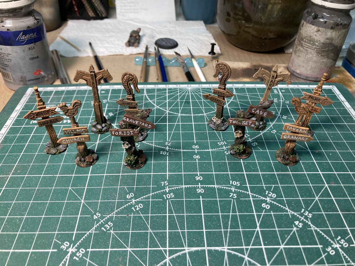 pengvenya's tweet image. Сентябрь, часть 1
#мастерскаяминиатюр #трудовыебудни