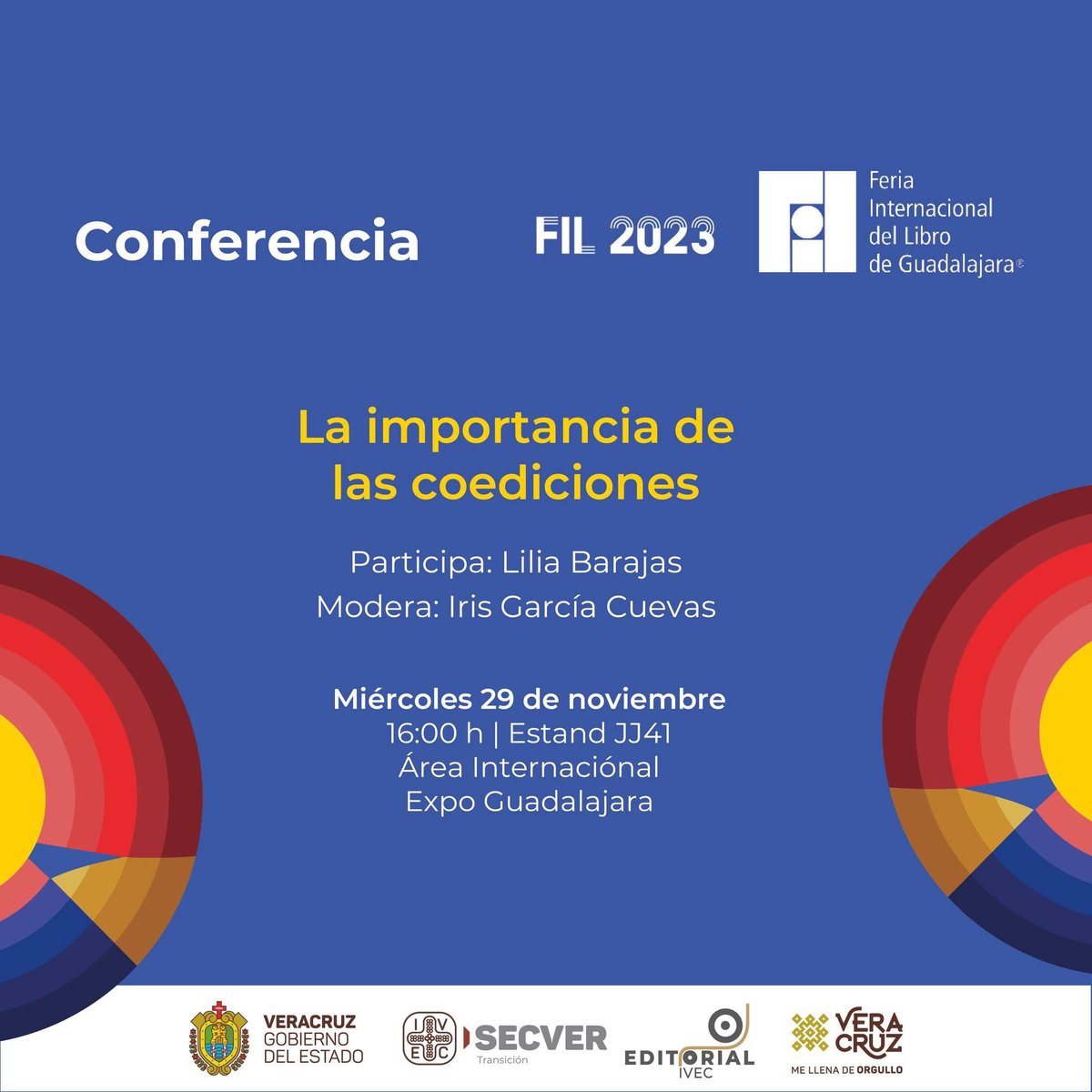 SECVERoficial's tweet photo. La #EditorialIVEC está presente en la @FILGuadalajara.
Presentaremos libros de la colección Agua Clara, una conferencia y “Viajes Virgilio” de Julio César Toledo, título seleccionado en la convocatoria de publicaciones 2023 del #IVEC.
🔴https://t.co/AJbphXw0Ic
@mantis_editores https://t.co/WIaqx2OBmr