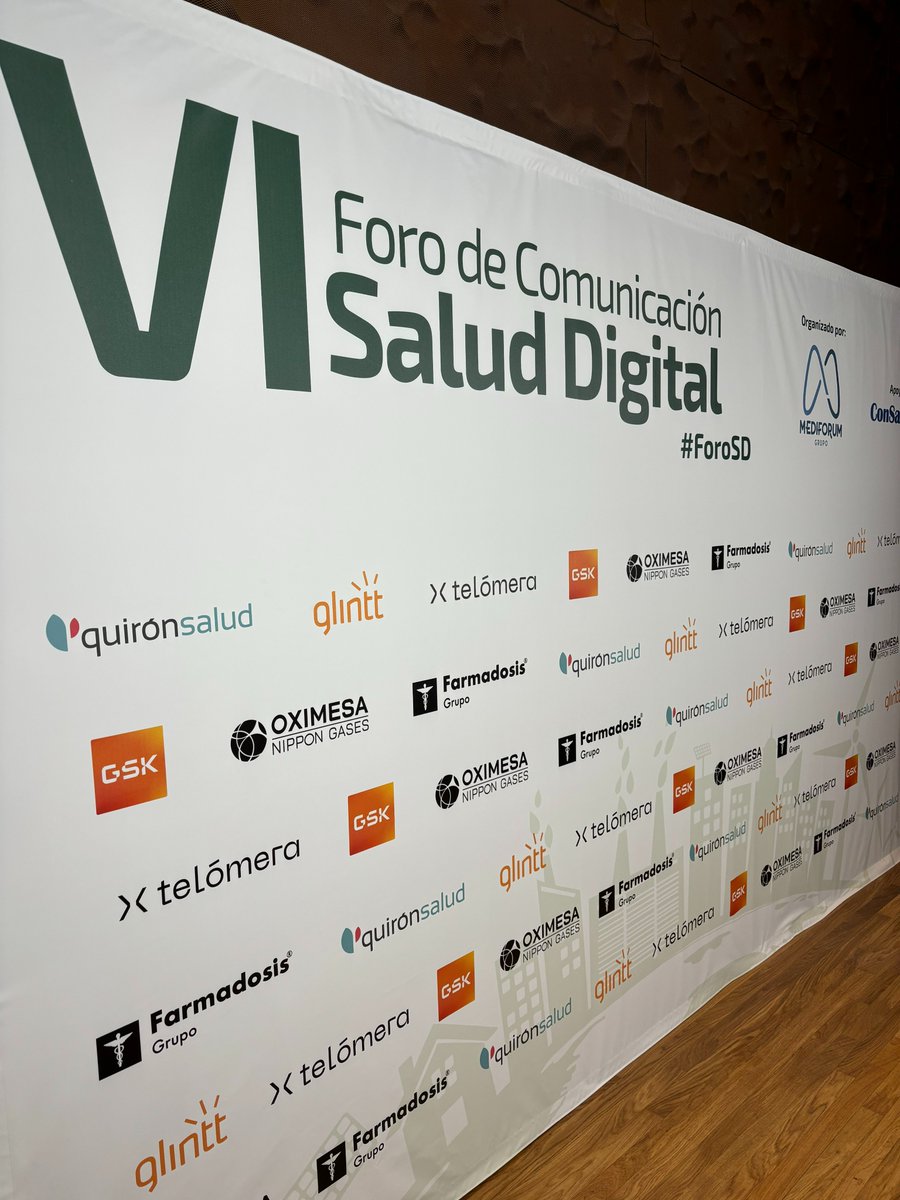 wetak_elearning's tweet photo. 📢 Esta mañana ha tenido lugar el VI Foro de Comunicación Salud Digital - #ForoSD - organizado por @GrupoMediforum @ConSalud_es.

👇 https://t.co/MjO94j3p5U