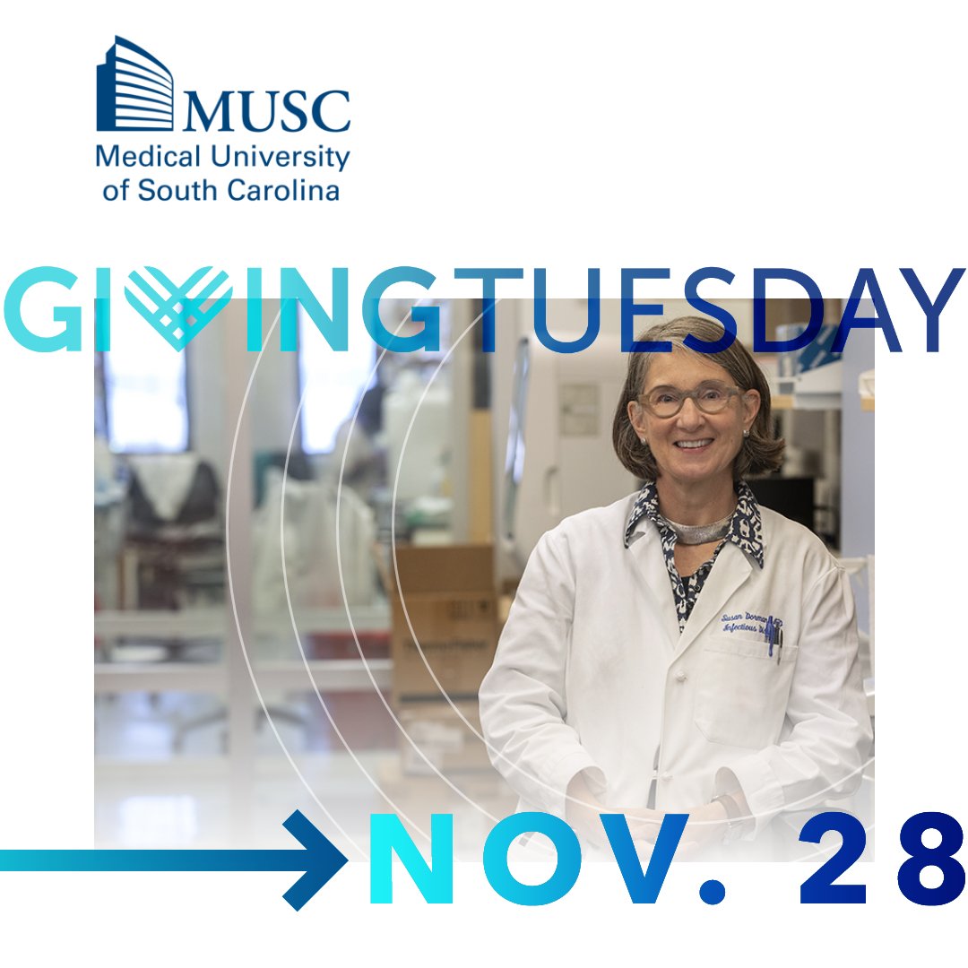 Double your impact this #GivingTuesday! Dr. Ben Clyburn, department chair, and Dr. Elisha Brownfield have pledged to match dollar-for-dollar every gift donated to the Department of Medicine, up to $5,000. Give now at MUSCday.org. #MUSCDay #ChangingWhatsPossible