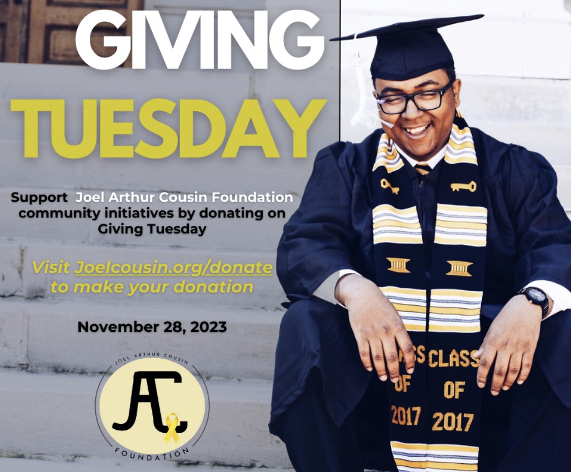 Make your Giving Tuesday matter today. DM me if you have any other questions!