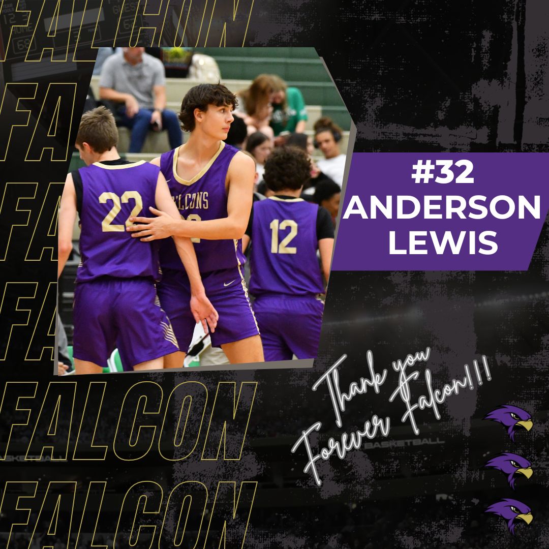 Senior of the hour, #32 Anderson Lewis!