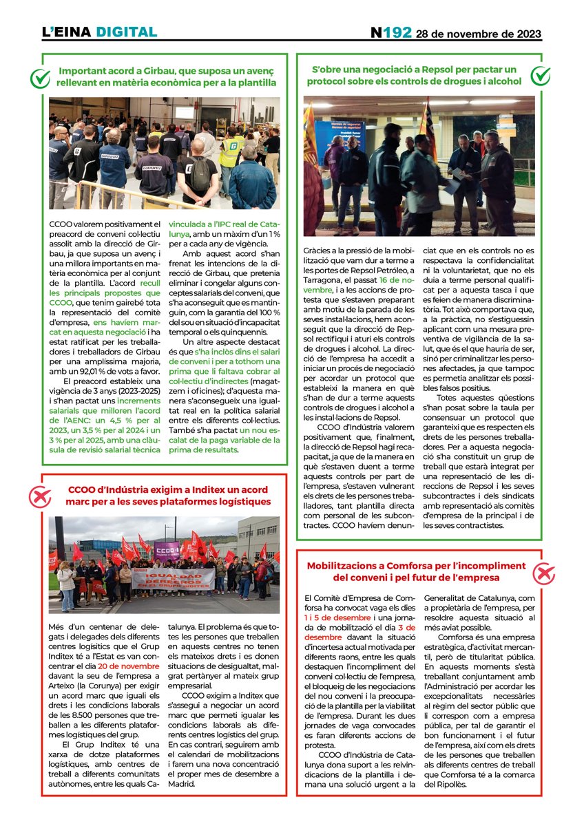 CCOO Indústria Catalunya tweet media