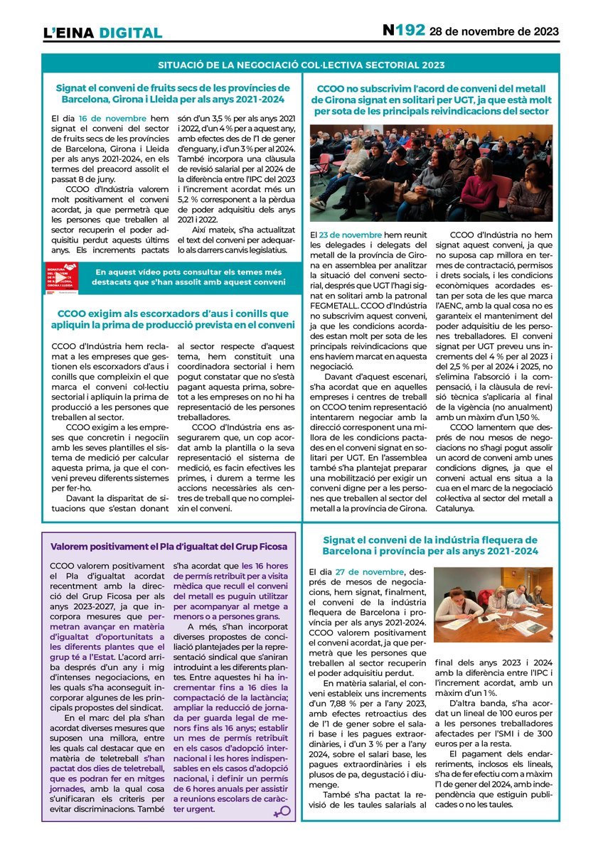 CCOO Indústria Catalunya tweet media