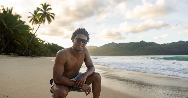 RedSox's tweet photo. Bello beach day ☀️