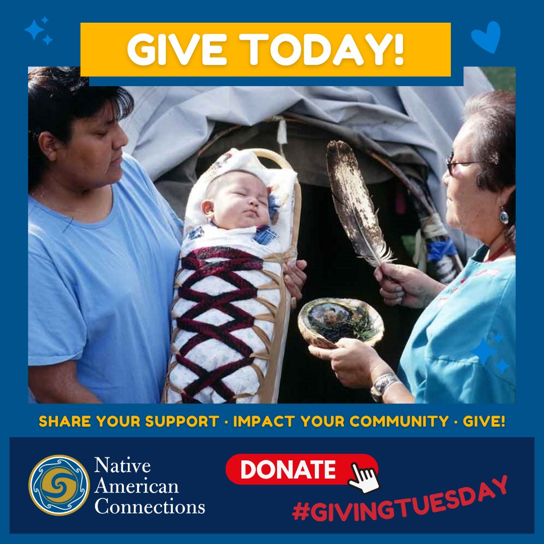 NAC_Phoenix's tweet image. Support Native American Connections this #GivingTuesday! Find ways to give at nativeconnections.org/donate ❤️ #NACcommunity #NativeNonProfit #GivingSeason #SupportYourCommunity