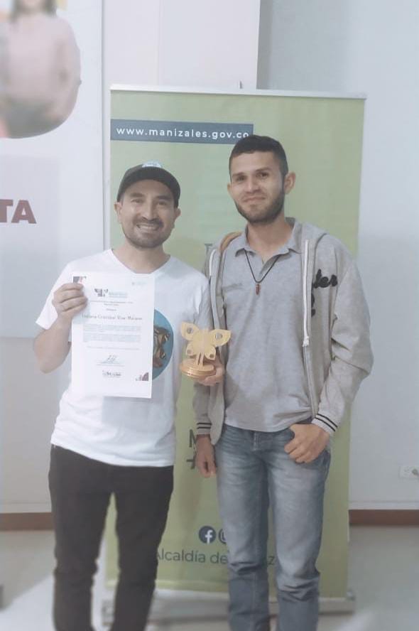 ideascpya's tweet photo. El 22 de noviembre, nuestro Semillero IDEAS, representado por el aprendiz Alejandro Buitrago, participó en el Lepifest, un evento realizado en la ciudad de Manizales, el cual es dedicado al aprendizaje sobre los Lepidópteros en Colombia. https://t.co/NyV0p6gnA7