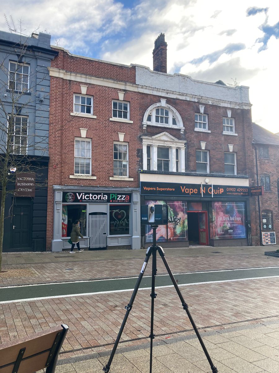 Ticking off another School of Architecture & Built Environment @WorldClassSoABE business assist with @Davidheesom & Paul Davies, this time in Victoria Street, Wolverhampton. Had to capture the Lindy Lou or The Copper Kettle, more recently restored, but dating back to 1300 AD