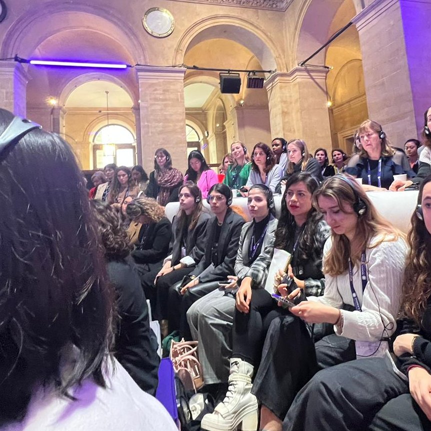 Au cours de ma participation au Global Meeting 2023 <a href="/Womens_Forum/">Women's Forum for the Economy and Society</a> #ChangeEducationEducateForChange, session "Being the only female diplomat in the room", j'ai partagé mon expérience et des mesures concrètes visant à réduire les inégalités de genre.