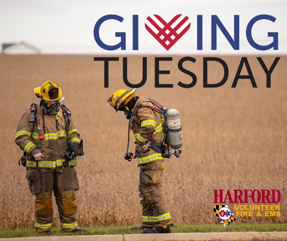 12VOLUNTEER departments in Harford County, MD depend on your support. Today, on Giving Tuesday, consider donating your local volunteer fire &amp; EMS department: harfordvolunteer.com/donate/ #harfordvols #harfordvolunteer #GivingTuesday #JoinHC12