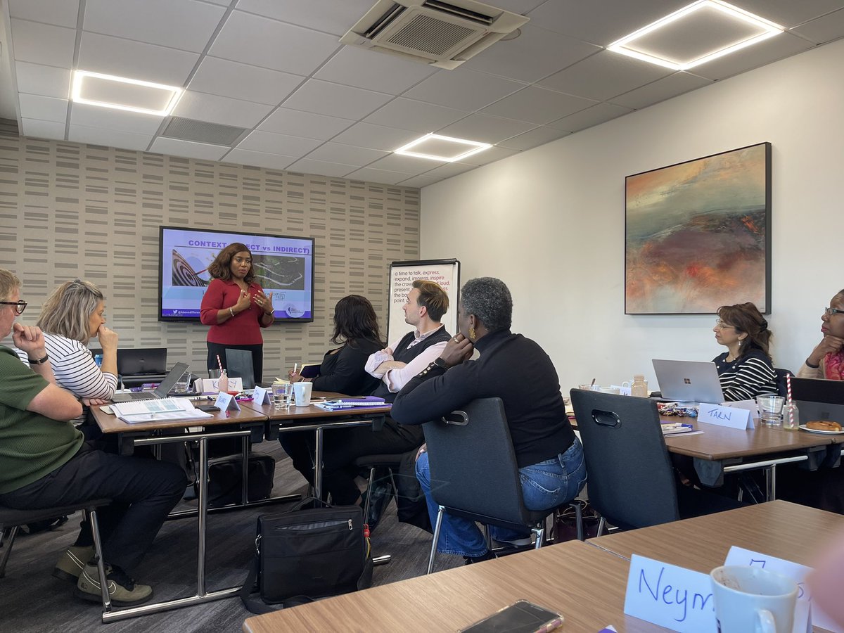 ‘Once you put the culture glasses on you can’t take them off’ Great initial reactions from day 1 of our Masterclass. …..And we say ‘nor would you want to as an #intentionallyinclusiveleader’ ! Looking through more culture lenses on Day2 of our Masterclass today.…