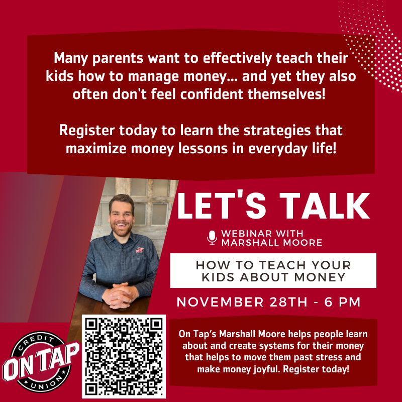 📢 Calling all parents! Join us today at 6 PM for an exclusive session with our very own Marshall Moore, where he will reveal the secrets to teaching your kids about money and finance! 💰💡Scan the QR code to register! #FinancialEducation #EmpowerYourChildren #FinancialFreedom