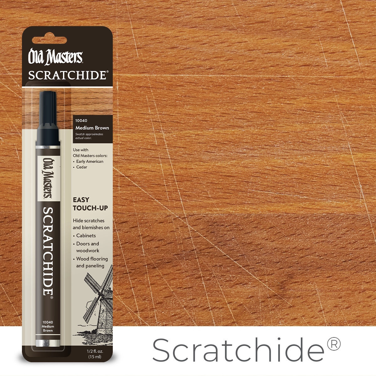 Old Masters Scratchide Dark Walnut Touch-Up Pen