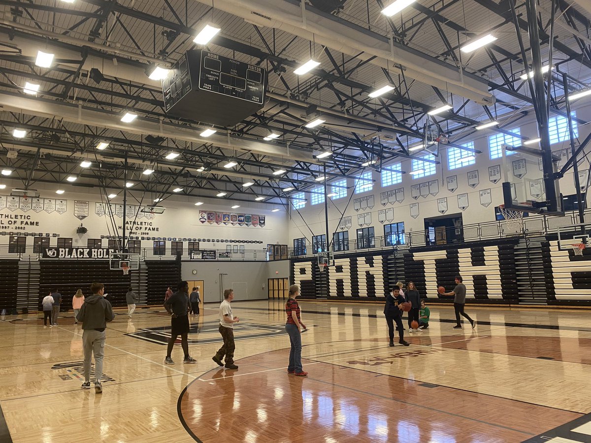 Unified basketball practice! #gowo