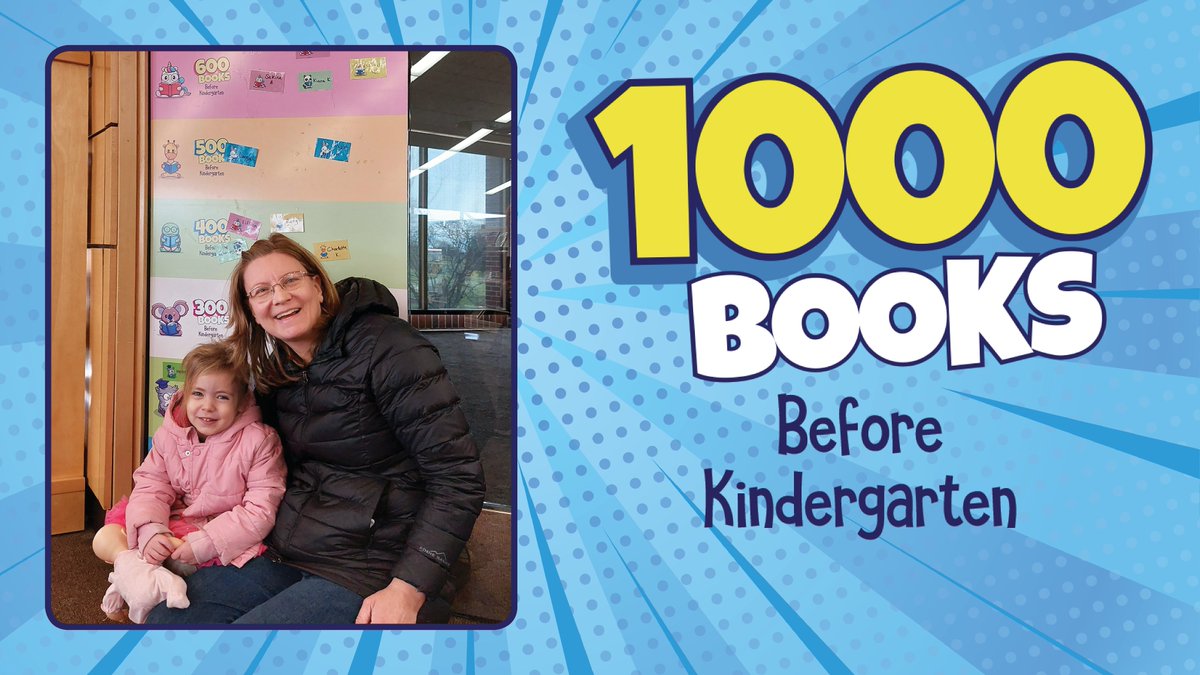 glensidelibrary's tweet image. Congrats to Julia, the the newest member of our #1KB4K (1,000 Books Before Kindergarten) club. What an impressive accomplishment for mother and daughter!

To learn more about the program, visit glensidepld.org/1kb4k. 📚