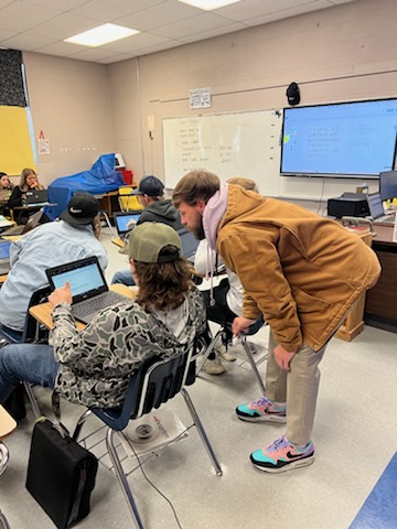 Coach Mason's class @ WPHS is completing a social commentary unit. They have read texts depicting the realities of British society throughout history. Now students have identified a problem in current society and are researching and writing about a solution to that problem.