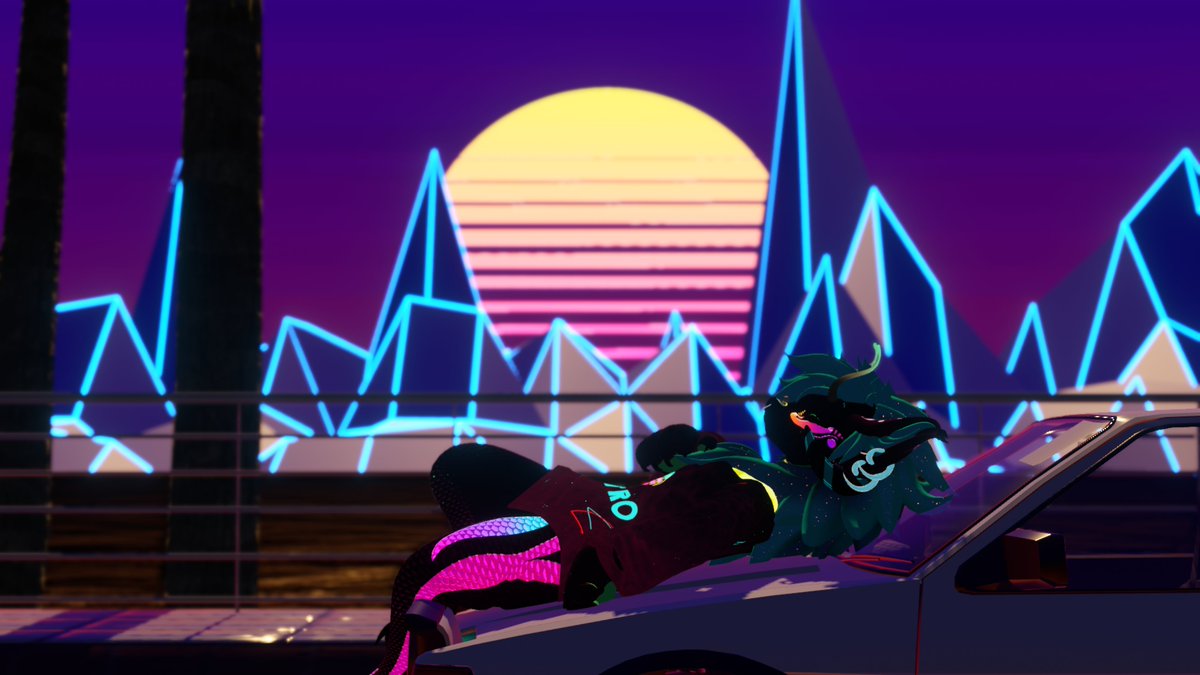 Restful nights under neon lights.