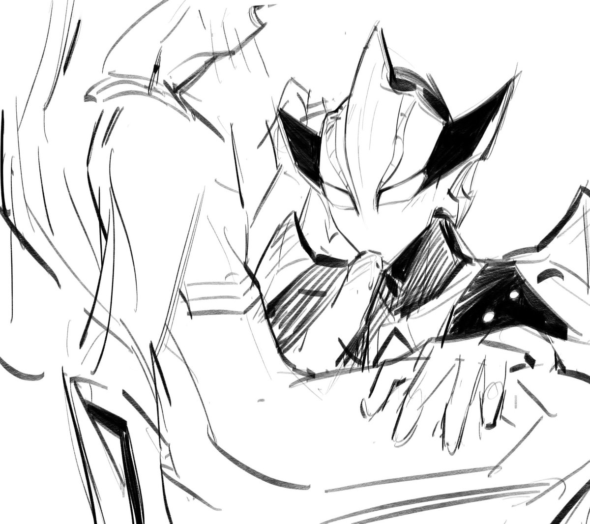 ⚠️梦比×希卡利🐱🐟（终于学会加🔞内容警告了重传一下）