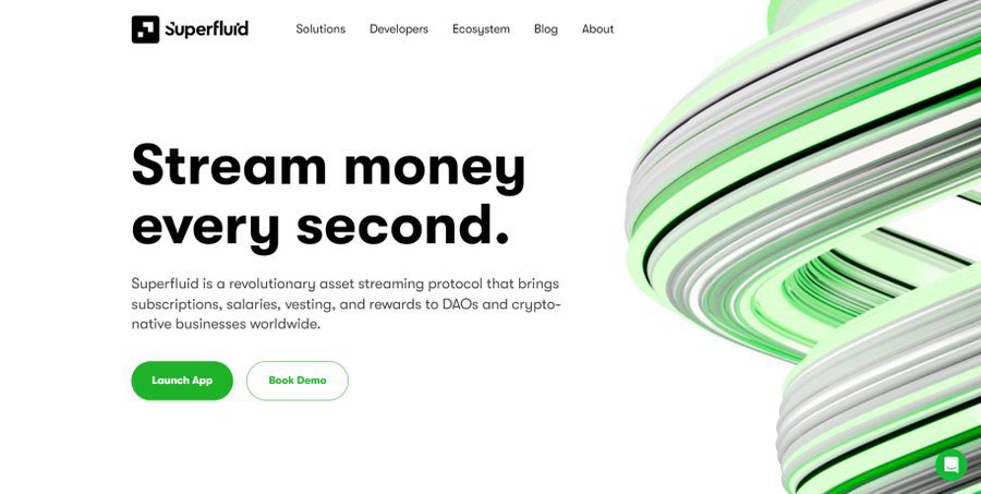 nerk0tic's tweet photo. Below is a thread which explains why streaming payments is superior to regular payments, and how @Superfluid_HQ is a ๐ง๐๐ซ๐ค๐ก๐ช๐ฉ๐๐ค๐ฃ๐๐ง๐ฎ ๐ฉ๐๐๐๐ฃ๐ค๐ก๐ค๐๐ฎ ๐ฉ๐๐๐ฉ ๐๐จ ๐ข๐๐ ๐๐ฃ๐ ๐จ๐ฉ๐ง๐๐๐ข๐๐ฃ๐ ๐ฅ๐๐ฎ๐ข๐๐ฃ๐ฉ๐จ ๐ ๐ง๐๐๐ก๐๐ฉ๐ฎ;
#BetterInAStream
๐งต https://t.co/Ypjvm0pE0g