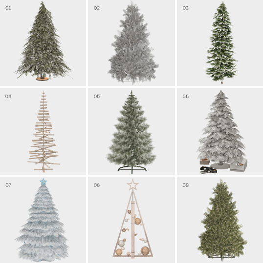 farfallasims's tweet image. The first step to decorating your home for the holidays: Christmas Trees! Check out my latest CC Finds where I showcase beautiful trees to have in your homes for the holiday season🎄🤍

Link below with all CC linked, Paywall Free! #TheSims4 #Sims4Cc 

farfallasims.tumblr.com/post/735250168…