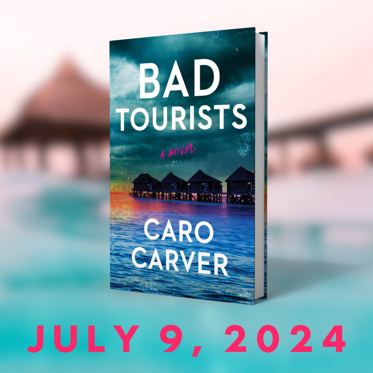 COVER REVEAL 🌟 Three tight-knit friends embark on an extravagant divorce trip to the Maldives where they can unwind and celebrate a new chapter in midlife—until they realize the resort of their dreams is harboring a killer... Learn more 👀 bit.ly/3RfxMlH