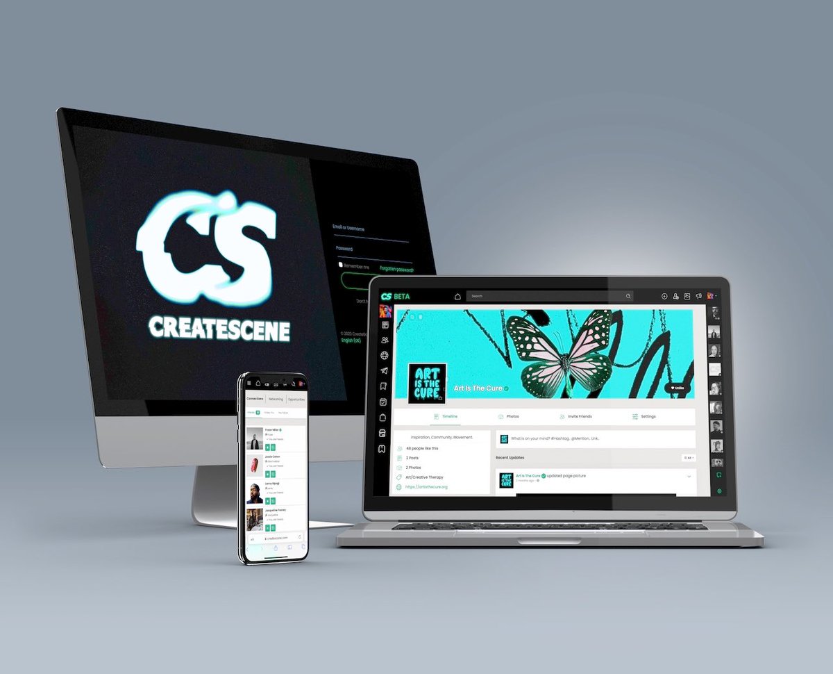 createscenebeta's tweet photo. Join us as we launch our beta test phase of this brand new social network for creative people to join, network, get inspired and find opportunities. 

https://t.co/cgn7BNwVkH

Sign up for free now and create a scene with us! https://t.co/hArzO1UTr2