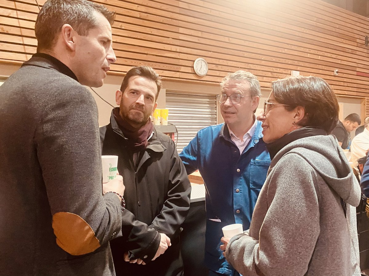 Quel plaisir d’avoir accueilli l’assemblée générale de la coopérative des élu-es ! 
Merci à toi, Philippe Rio, président de notre belle association et maire de Grigny, d’avoir choisi Échirolles pour nous réunir  !