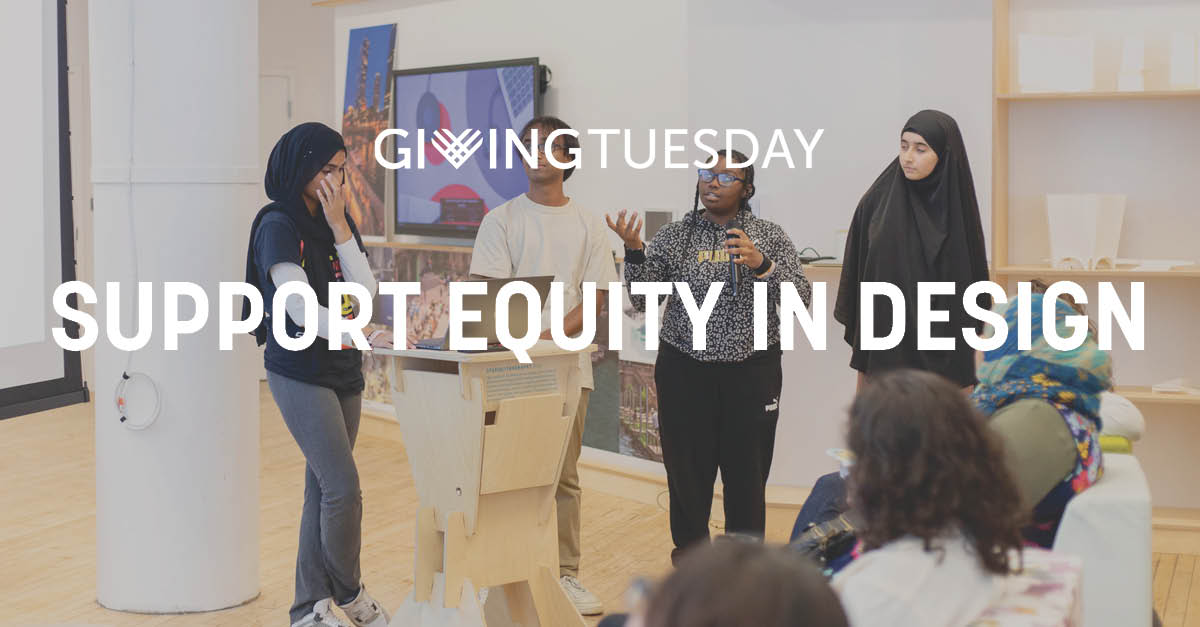 This #GivingTuesday, consider supporting the @SasakiFdn, a nonprofit centered around equity in design. The Sasaki Foundation leads inspiring design education programs, funds community-led projects, and hosts a range of events. Donate here: sasakifoundation.networkforgood.com/projects/20606…