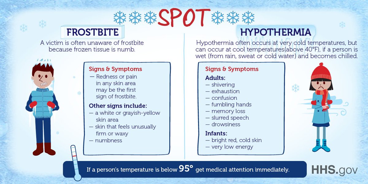 YorkCountyOEM's tweet photo. As colder temperatures come our way, they can bring frostbite and hypothermia. Make sure you know the difference and what actions to take.
#WinterReady #alwayspreparing https://t.co/L4fcGFMkdc