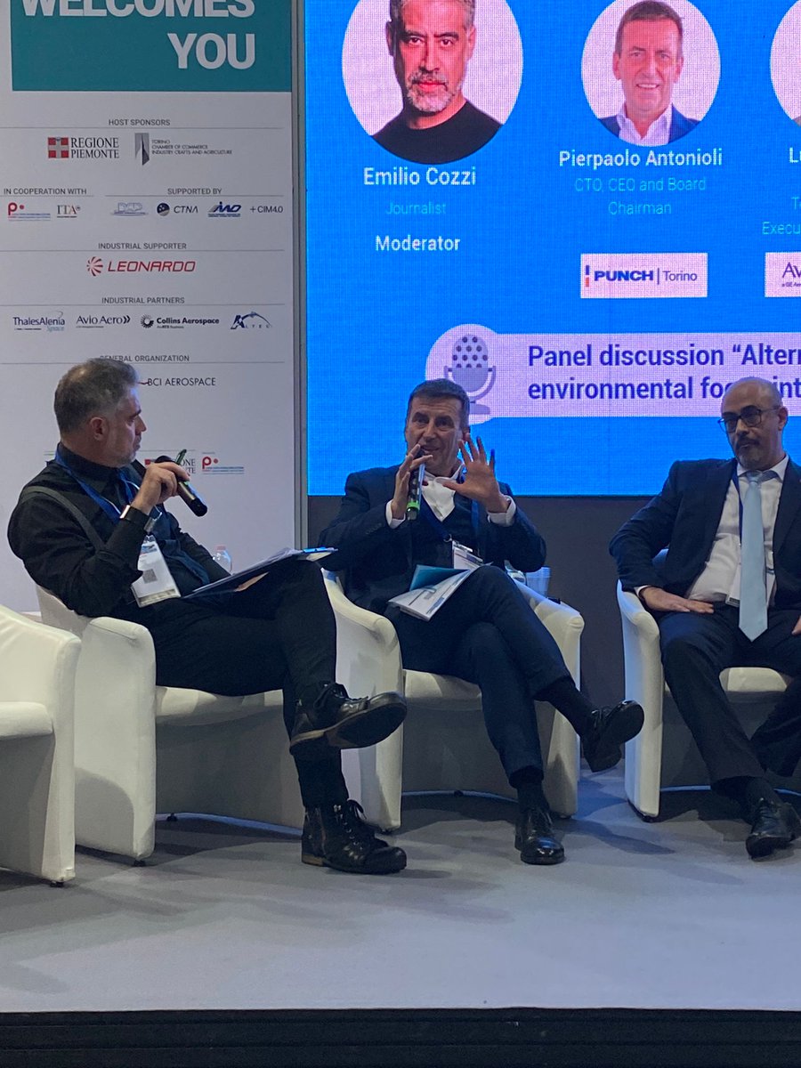 ADM_Torino's tweet photo. [LIVE] 🚀 #paneldiscussion: Alternative propulsion to reduce environmental footprint. 🍃Join the conversation now! ⬇️
@AvioAero @Leonardo_IT @aciturri https://t.co/Dlm5cwJO87