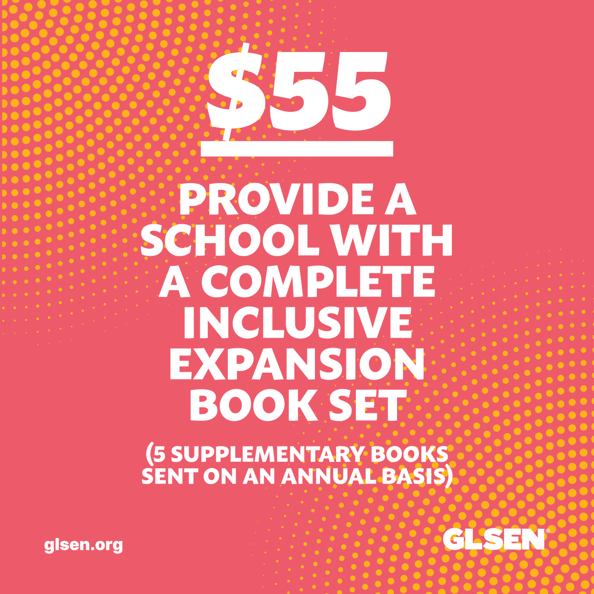 Can LGBTQ+ young people count on you? Give a gift today, and you will be providing LGBTQ+ students with essential resources. Donate now via the link in our bio or by visiting glsen.org/give