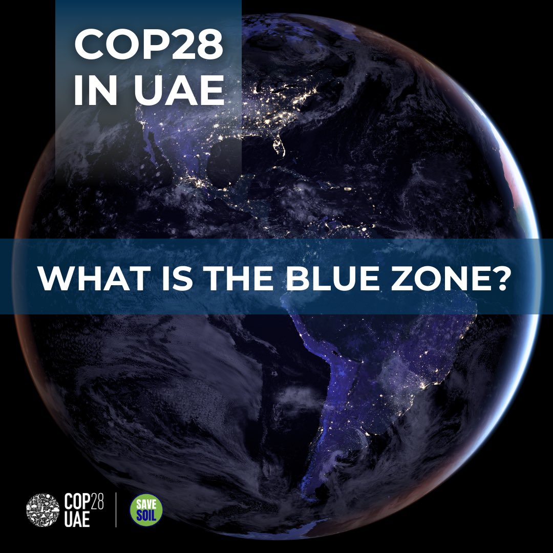 cpsavesoil's tweet photo. Excited for the #SaveSoil Movement's presence at #COP28's Blue Zone! 🌍
The Blue Zone is where negotiations & discussions happen to take action on climate change. 🌱 Soil, a crucial player in carbon sequestration & biodiversity, takes center stage here for its pivotal role in the solution.

Follow our live updates: 
https://t.co/CdNsbyeVB3 📲 🌐

#SaveSoilFixClimateChange 
#ClimateAction 🌿
