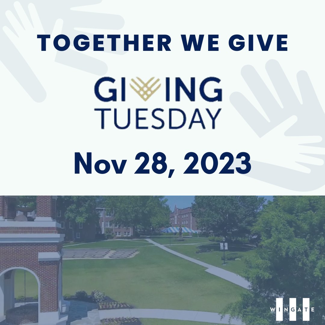 WingateUniv's tweet image. It&apos;s #GivingTuesday!!! Give the gift of a Wingate education. No gift is too small to make a difference.

Donate here: bit.ly/3soomuA
.
#WingateUniv #LabOfDifferenceMaking #OneDog #WingateNation