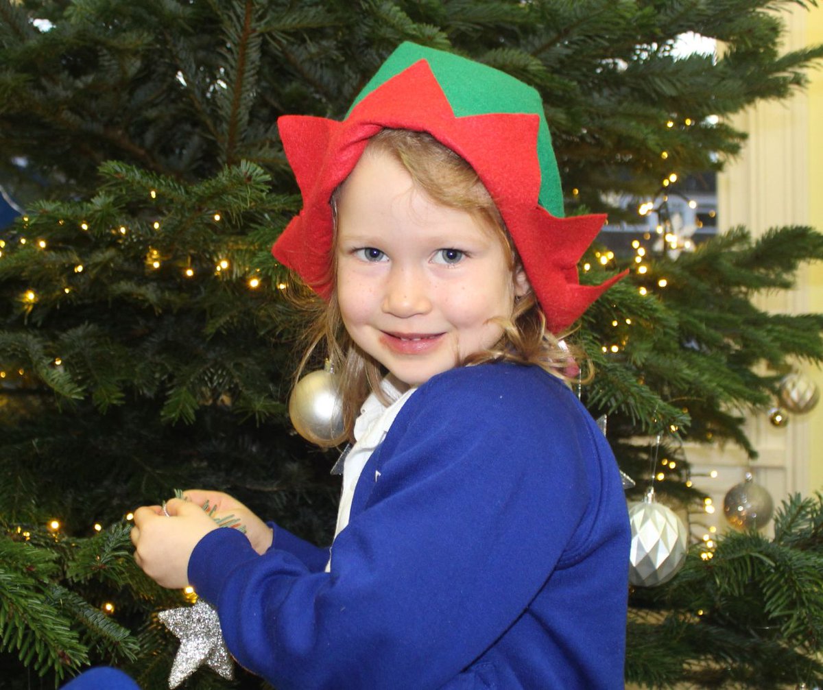 It feels like the Christmas spirit has arrived in the Nursery today as the children lend a hand in decorating the Christmas tree! We are also eagerly anticipating our upcoming Elf Run, where we will be raising funds for @Childrens_Trust 🏃‍♀️🏃  
#charityfundraiser #reigate #redhill