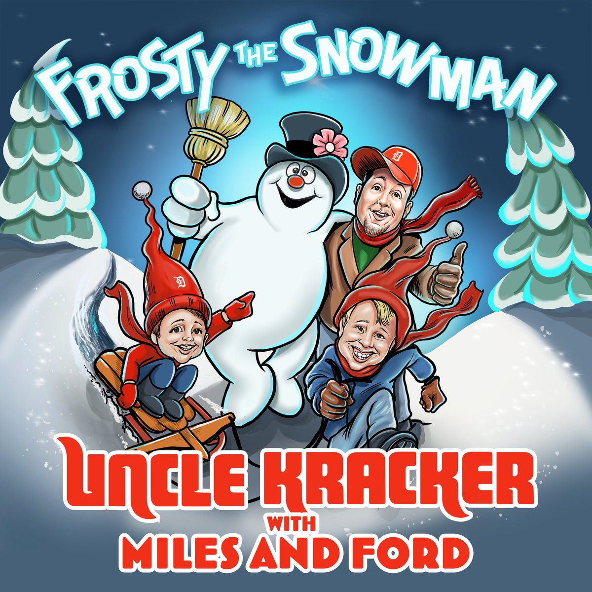 Nothing feels more like Christmas than singing classic Christmas songs like ‘Frosty The Snowman’ and I couldn’t think of a better way to sing them than with my kids. I hope y’all enjoy this one ☃️Stream it now at the link in my bio