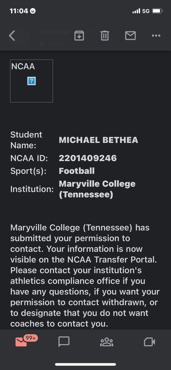 I have officially entered the transfer portal with two years of eligibility left‼️