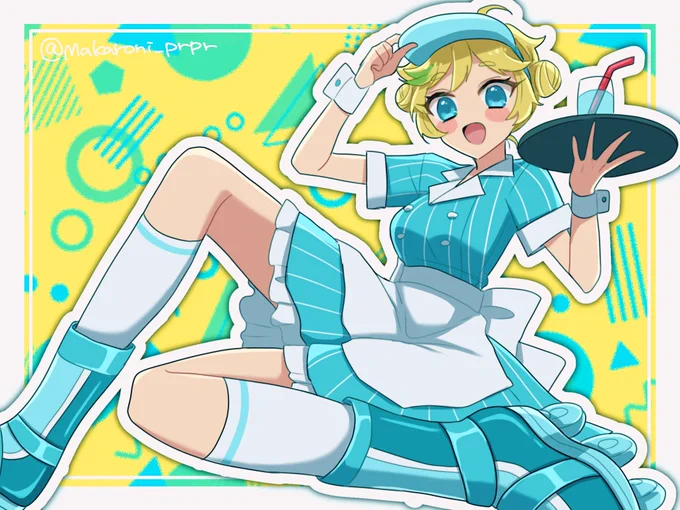 女体化◇お題『ダイナー』+10min#enst女体化_60min 