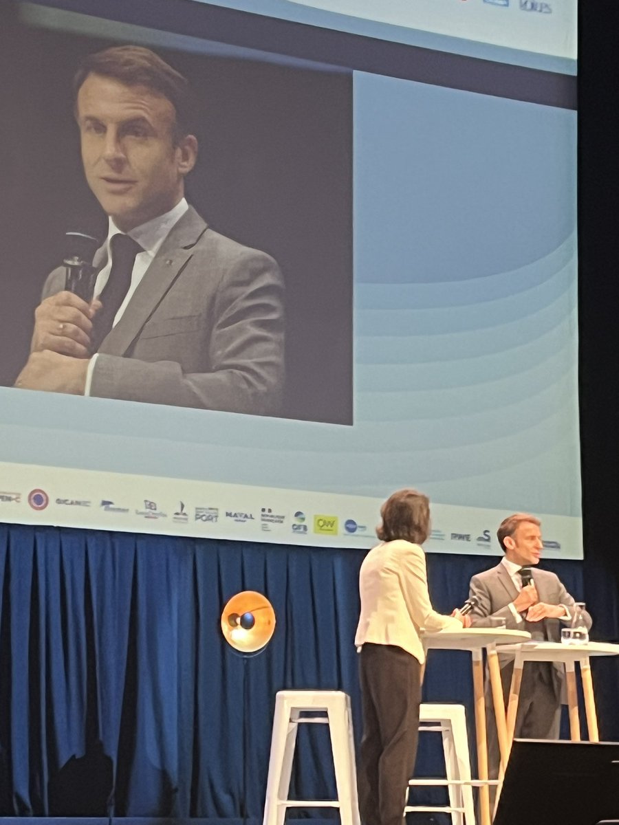 jmrouebferries's tweet image. Thank you @EmmanuelMacron! The fight against social dumping becomes a french 🇫🇷 and also an European 🇪🇺 fight! At the Assises de la Mer in #Nantes, the President makes a strong commitment to guarantee a future for our sailors and our companies committed to sovereignty 🇫🇷 #AEM2023