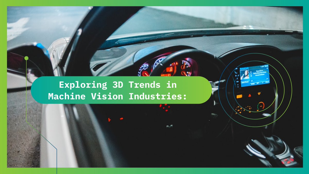 3D machine vision technology is playing a primary role in reshaping numerous industries, such as manufacturing, healthcare and autonomous vehicles. Read our latest blog to learn more ⬇️
🔗tinyurl.com/yc4f474v

#machinevision #3d #manufacturing #blog
